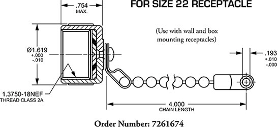 Receptacle Protection Caps